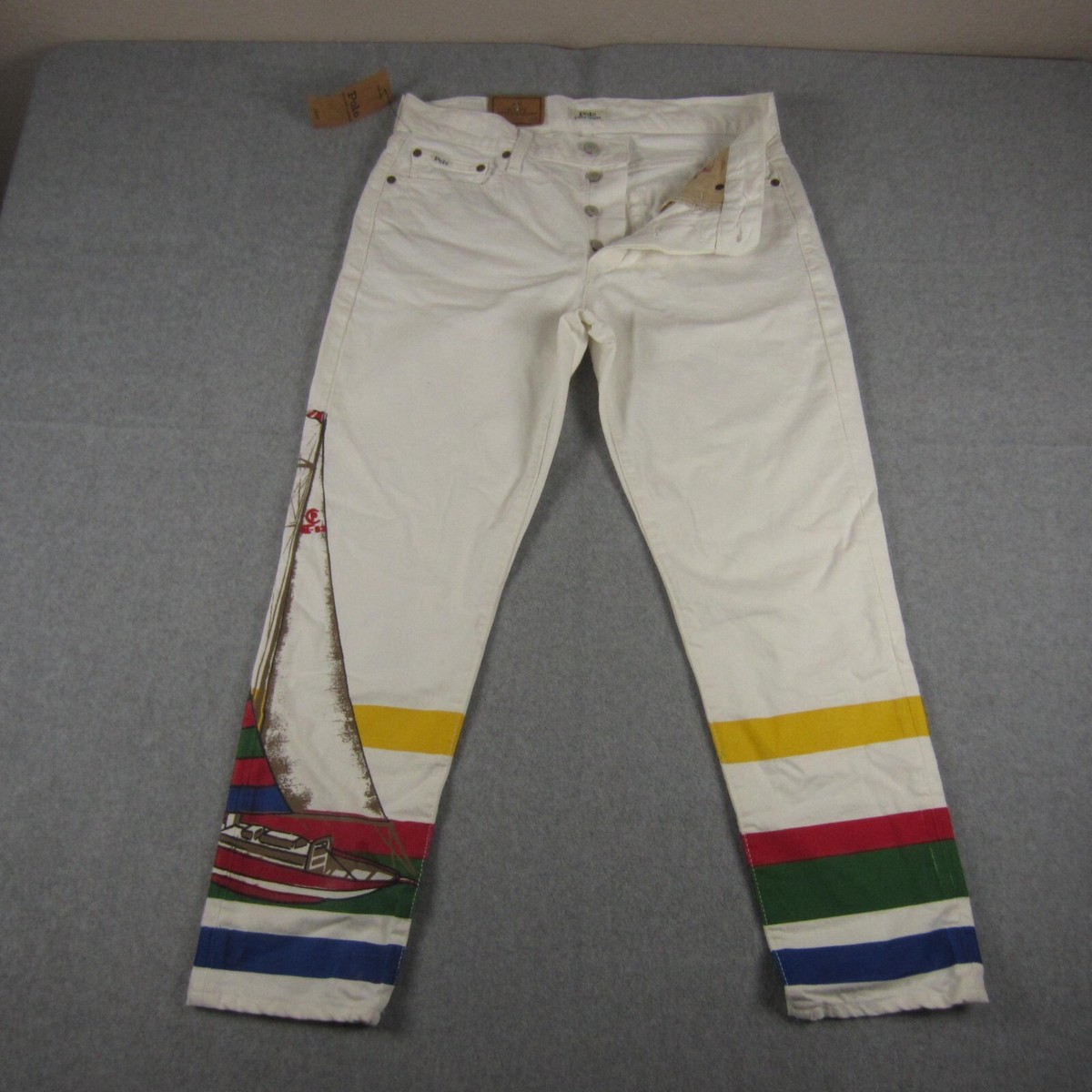 パンツ POLO RALPH LAUREN AVERY BOYFRIEND CP93 POLO RALPH LAUREN - 良品 POLO RALPH LAUREN ポロラルフ