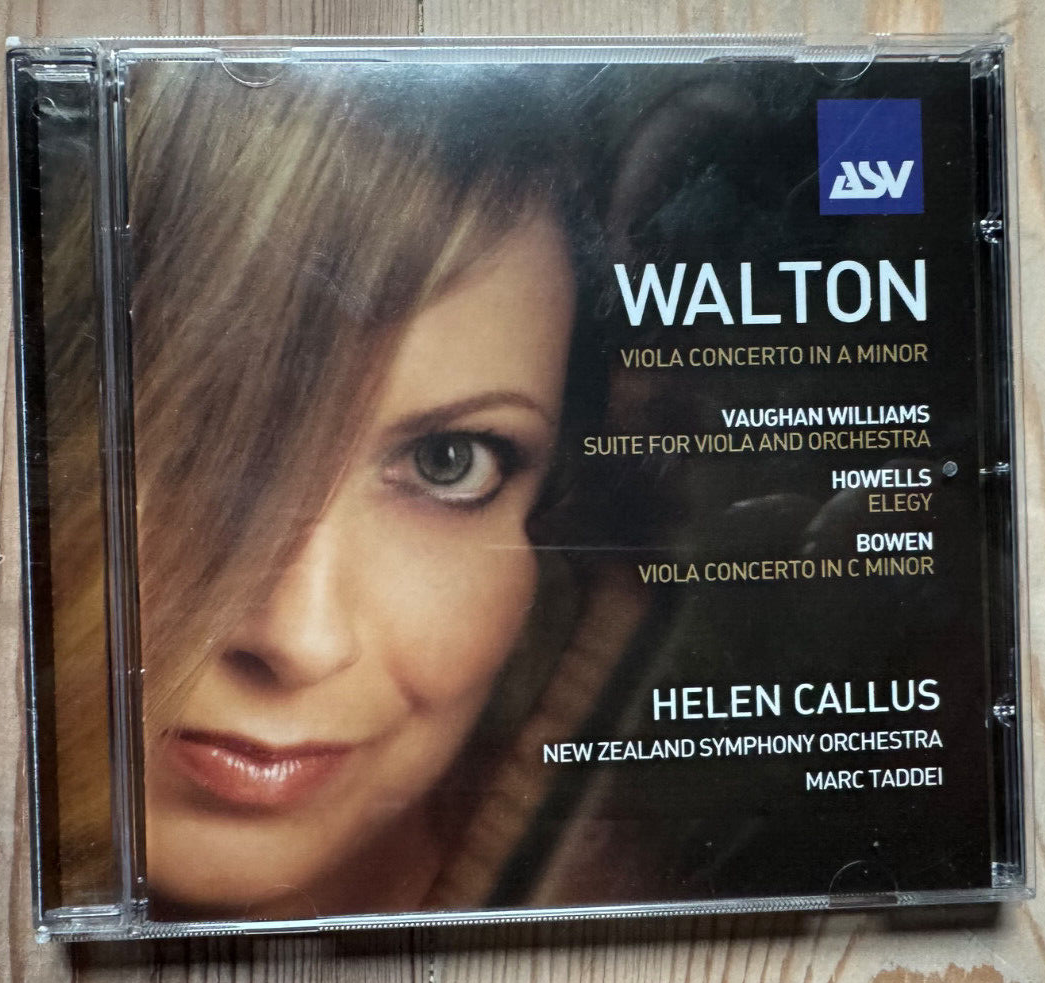 Helen Callus performs Walton, Vaughan Williams, Howells & Bowen CD