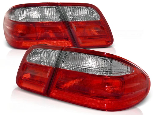 Rückleuchten Set für Mercedes Benz W210 E-Klasse Limousine BJ 95-03.02 Klar Rot