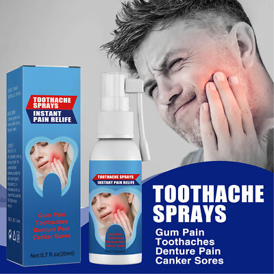 2pcs Oral Care Spray Herbal Keep Mouth Health Tragbare Zahnschmerzen Gum Pai FAT