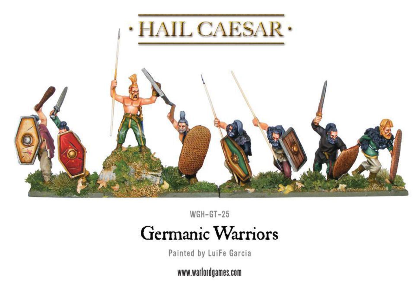 Hail Caesar - Germanic warriors - Warlord Games