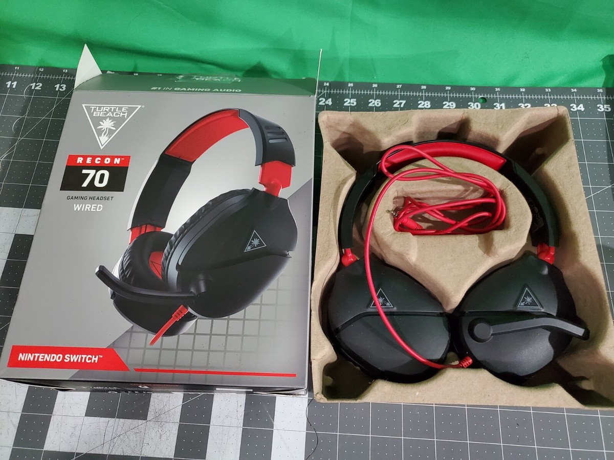 Turtle Beach Recon 70 Red/Black Gaming Headset Nintendo Switch