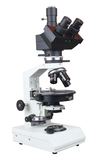 Microscopio polarizador conscópico ortoscópico radical etapa giratoria, placas de tinte - Imagen 2 de 4