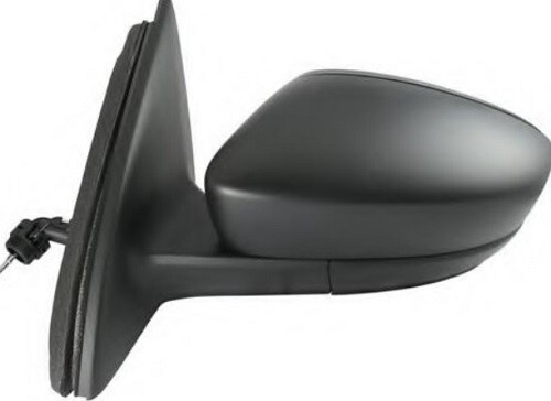 Außenspiegel Mit Blinker LINKS Für Skoda Octavia II (1Z) 2004-2008 - Schwarz/gelb