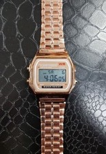 Orologio Da Polso Uomo Donna Digitale Quarzo Moderno Rose Gold Rame lac