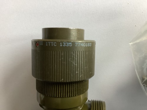 ITT Cannon CA3108E20 19PB fmlbc - Circular MIL Spec 90 deg Connector 3 pin - Picture 3 of 5