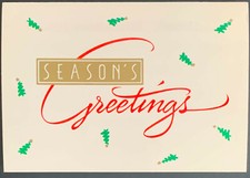 1970's Art Coulter Hockey HOFer Autographed Christmas Card To Lefty Reid Curator