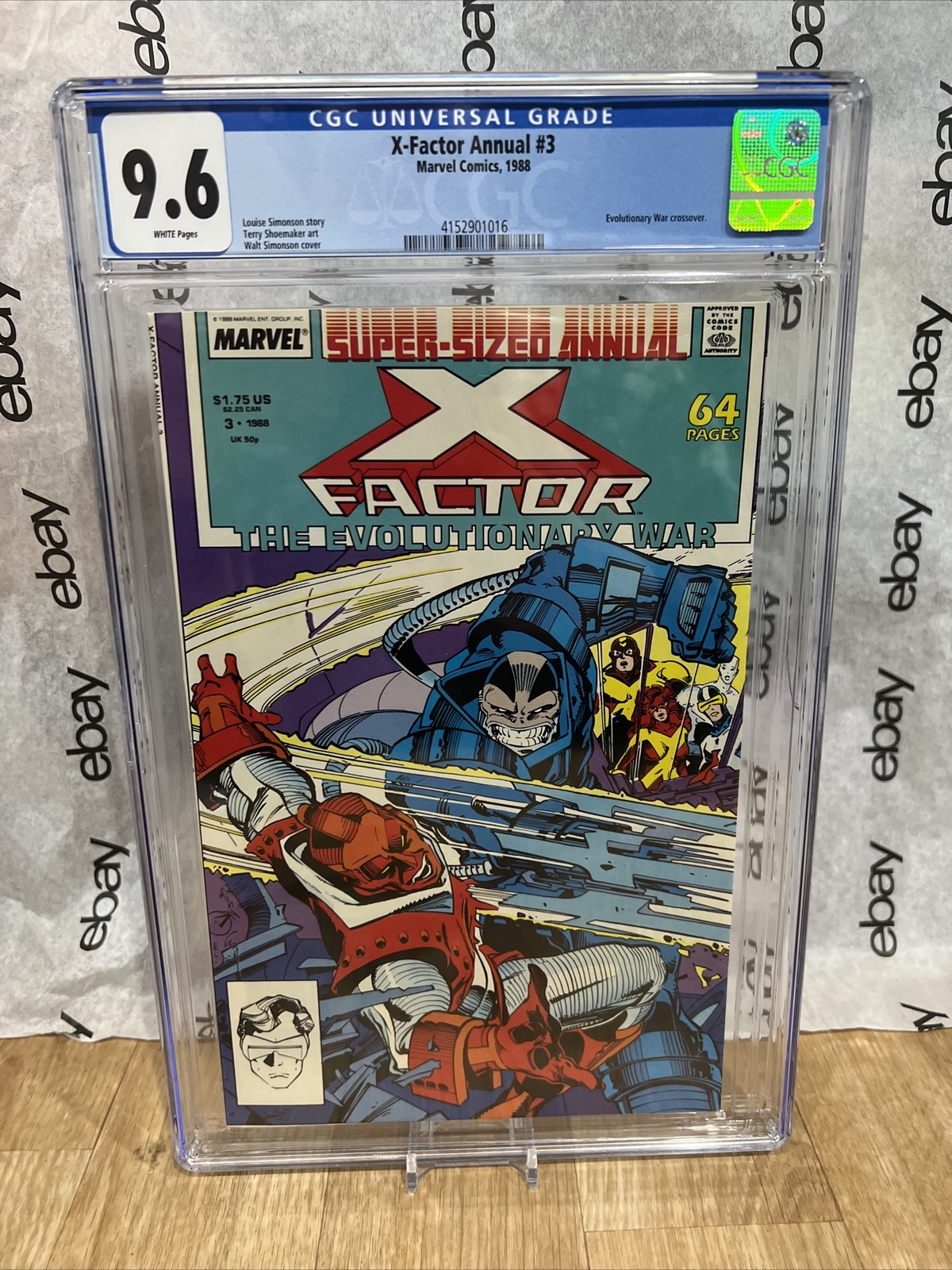 洋書】X-Factor Giant-Sized Annual 1987 リーフ 洋書】X-Factor Giant