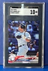 2018 Topps League Leaders Aaron Judge #111 Baseball Card SGC 10