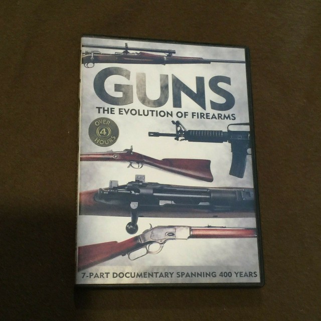 Guns The Evolution of Firearms 7Part DVD Documentary Spanning 400