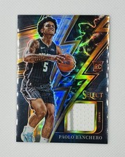 Paolo Banchero 2022 Panini Select Sparks Silver Prizm #S-PB  (RC) Orlando Magic