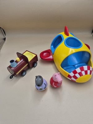 PEPPA PIG WEEBLE ROCKET KONVOLUT SPACE PEPPA WEEBLE FIGUR SIEHE BILDER 