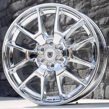 New 20 X 8 Chrome Alloy Replacement Wheel Rim 2013-2016 For Cadillac Srx