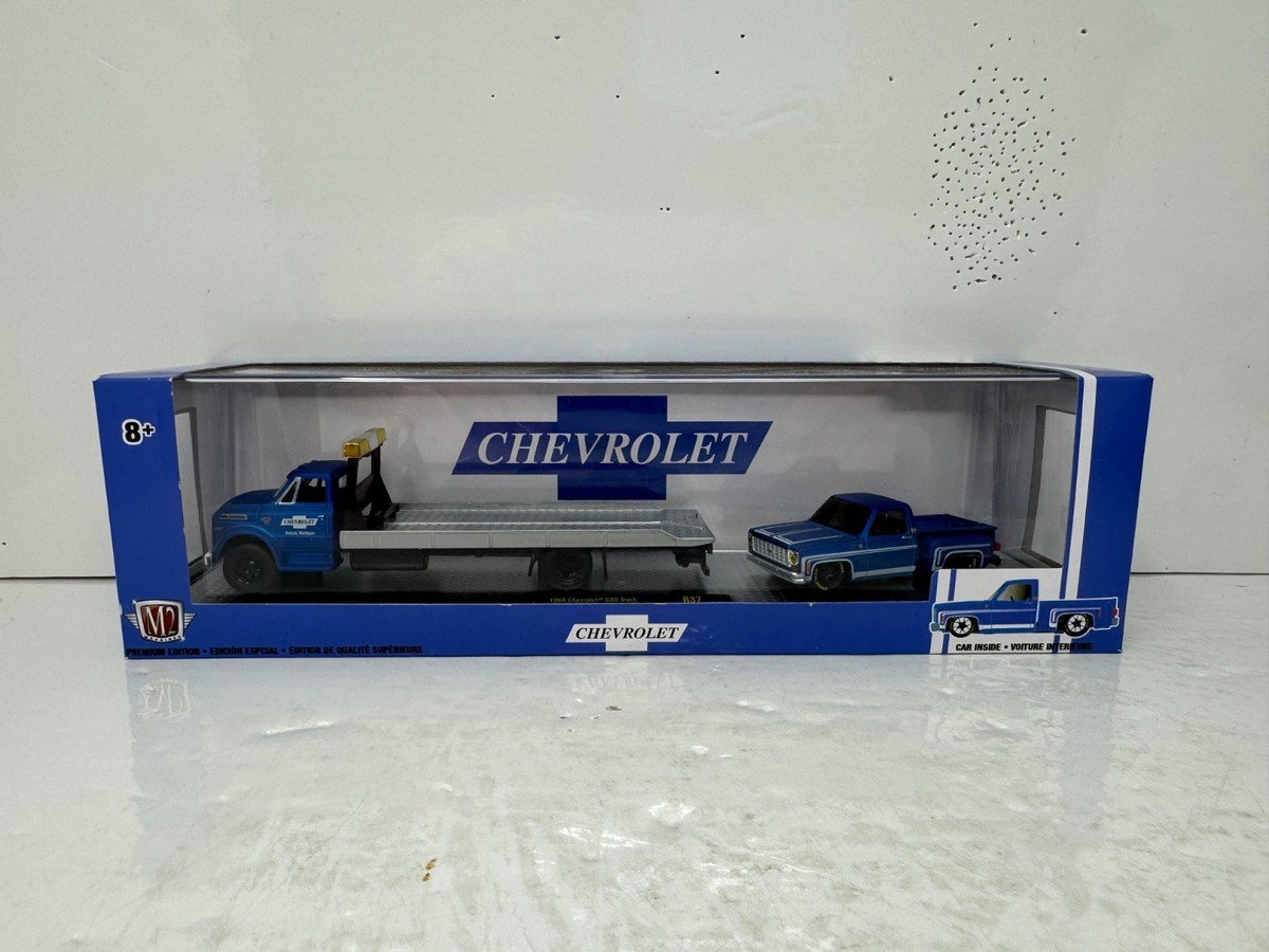 M2 Machines 1976 Chevrolet Scottsdale & C60 Hauler 1:64 Diecast | eBay