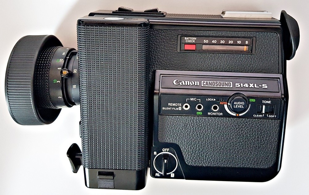 Canon 514XL-S canosound Super 8mm Movie Camera [Power & Motor