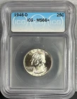 1946-D Washington Quarter SILVER ICG MS66+-STUNNING!