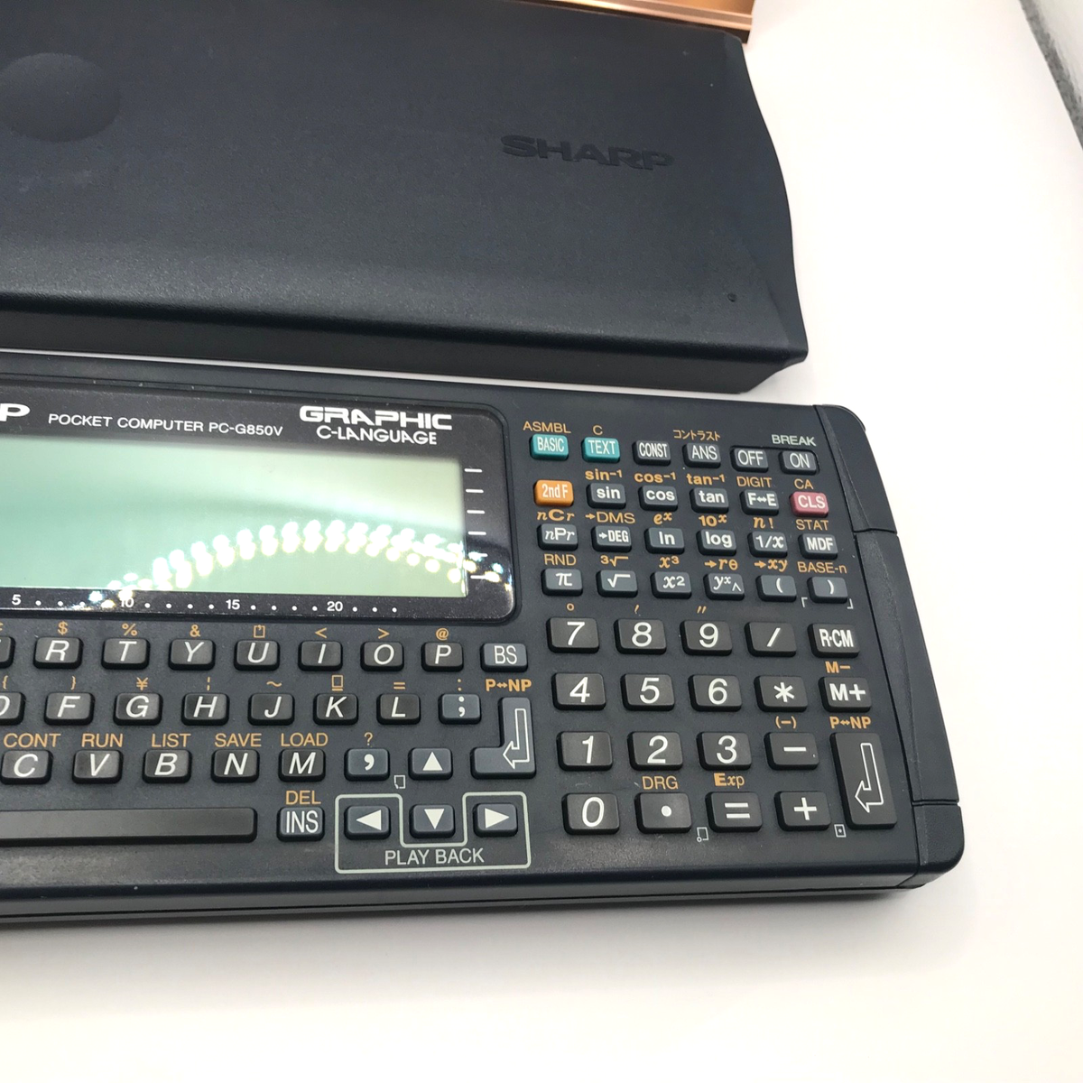 SHARP Pocket computer PC G850V Function Calculator Tested Japan | eBay