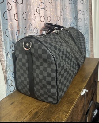 Louis Vuitton Keepall 55 Bandouliere Damier Graphite