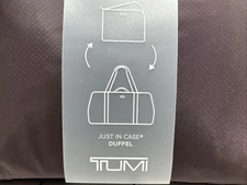 Tumi Alpha Bravo Just In Case Duffle Oxblood New With Out Tags Unopened