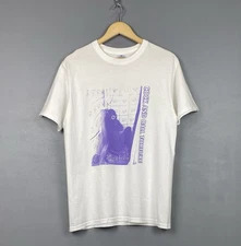 Vintage Cock And Ball Torture T-Shirt Horror Graphic Rock White Size M 90’s Top