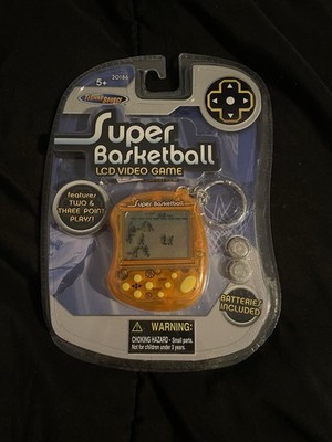 Super Basketball Hand Held NIP  Key chain LCD Video Game New Techno Source