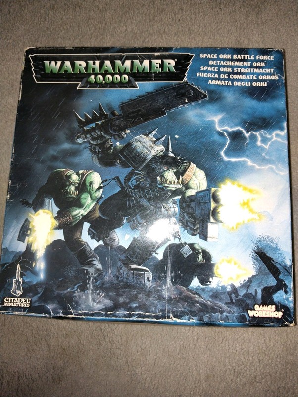 Warhammer 40k GW Space Ork Battle force (2002 Ed)