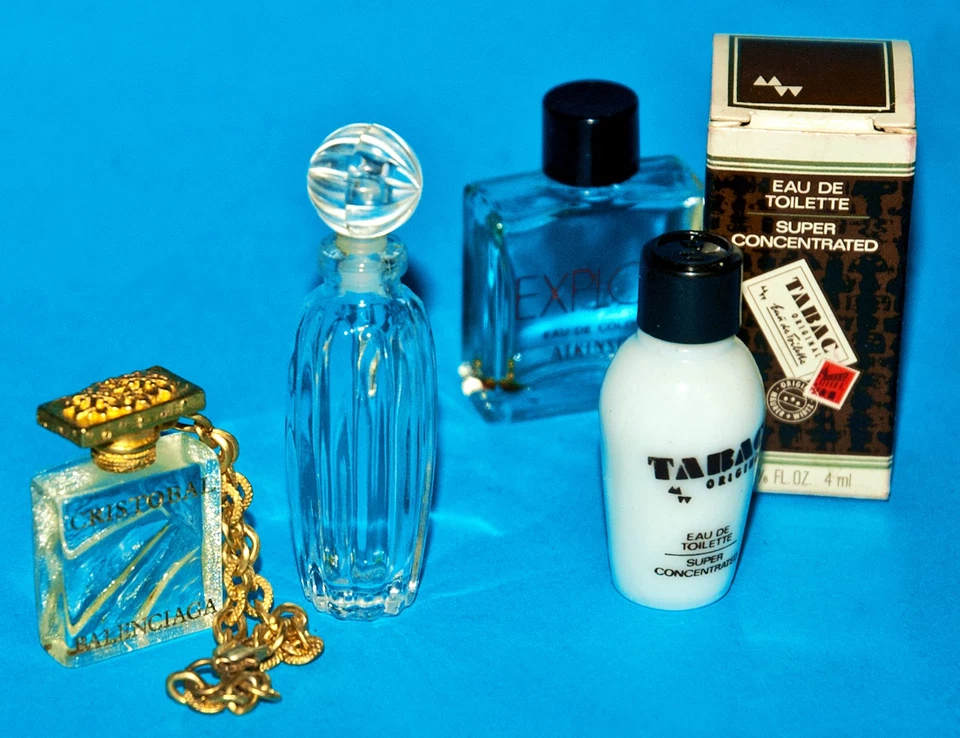 13 MINI PARFUM FLACONS EAU DE TOILETTE teils OVP meist leee MIT SELTENEN STÜCKEN - Bild 4 von 4