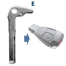 Not Schlüssel Rohling für Mercedes Benz W169 W245 W203 W208 W209 W210 W211 R230 Not Schlüssel Rohling für Mercedes Benz W169 W245 W203 W208 W209 W210 W211 R230