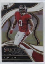 2023 Panini Select Club Level White Prizm 35/35 YaYa Diaby #204 ms9