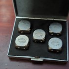 Harley-Davidson Roadhog Collection Dice Set, 5 Dice, In Box — photo 2