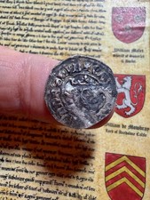 Edward II Penny, Bury St Edmunds Mint, Class 14, S1465, Dates 1307-27 AD