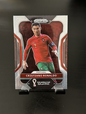 CRISTIANO RONALDO TRUE WORLD CUP BASE - 2022 Panini Prizm Qatar #175 Portugal