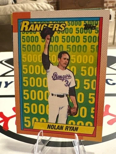 Nolan Ryan 1990 Topps 5000 Strikeouts #5! 2 Card Min! See Desc!