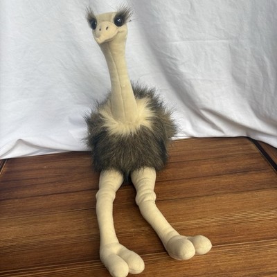 Vintage Applause Dakin Oona Ostrich Plush Stuffed Animal 1990s Posable