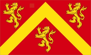 Anglesey Flag Self Adhesive Vinyl Sticker