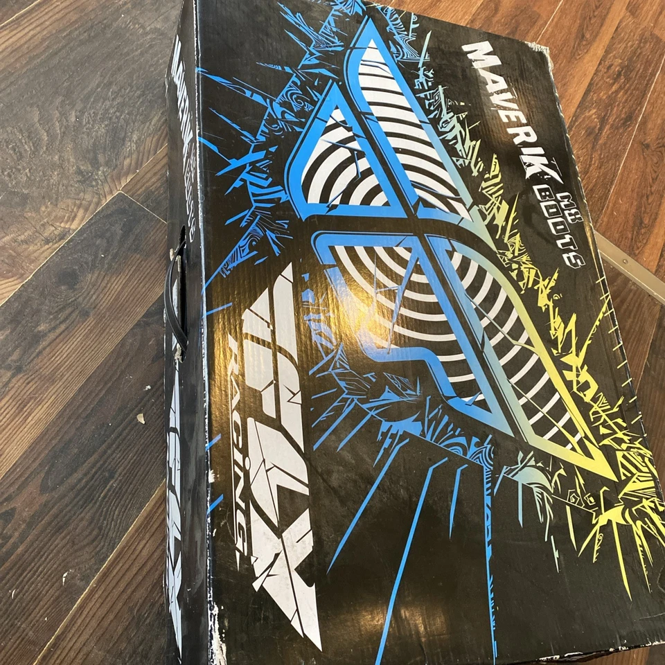 Fly Racing Maverik MX 靴子 13 码 — 第 4/4 张图片