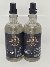 Bath Body Works Aromatherapy Lavender Sandalwood Essential Oil Mist x2