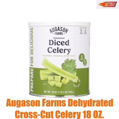 Augason Farms Dehydrated Cross-Cut Celery 18 OZ.