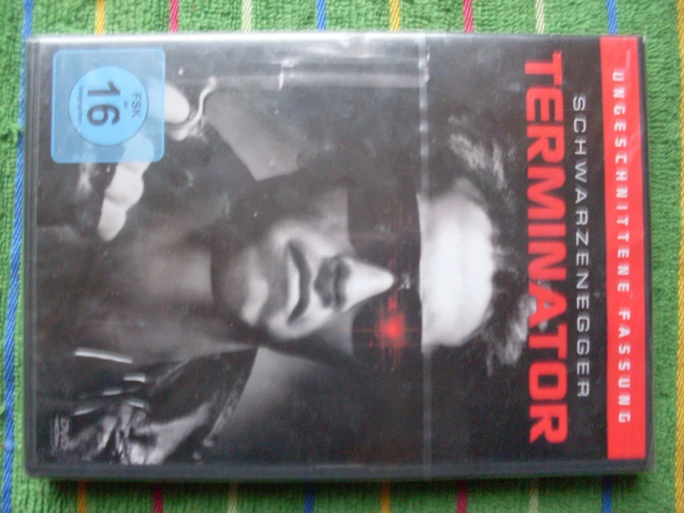 TERMINATOR DVD Neu Folie Arnold Schwarzenegger James Cameron Michael Biehn Uncut - Bild 2 von 4