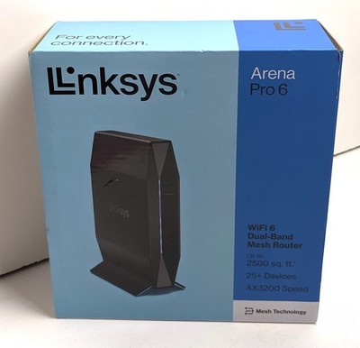 LINKSYS ARENA PRO 6 AX3200 SPEED E8450 2500SQ. FT.
