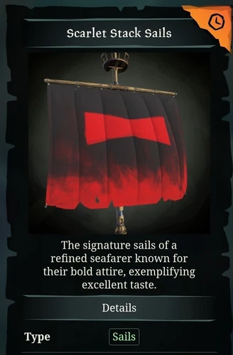 Sea of Thieves Scarlet Stack Sails 🏴‍☠ Pringles Exclusive Promo⚡GLOBAL XBOX KEY