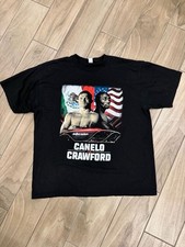 Canelo Alvarez vs Terence Crawford Boxing Match Graphic T-Shirt