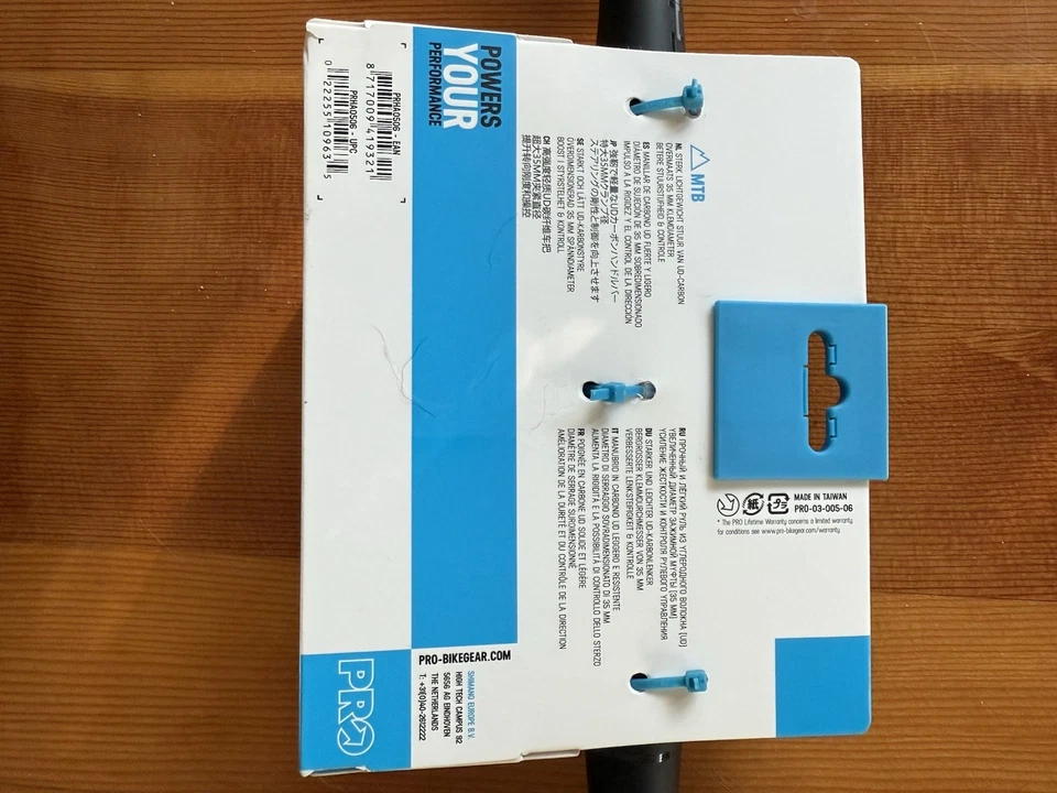 Shimano PRO Tharsis 3Five Carbon Flat Handelbar - Image 4 of 4