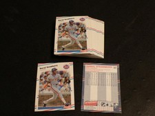 1988 Fleer #151 lot of 40 DARRYL STRAWBERRY cards! METS!