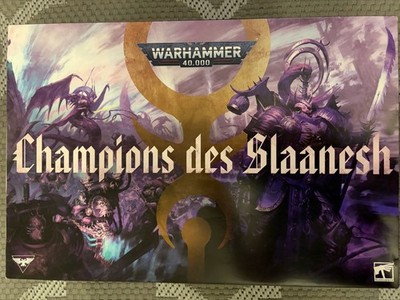 Warhammer 40K: Champions des Slaanesh Emperor's Children Armeeset