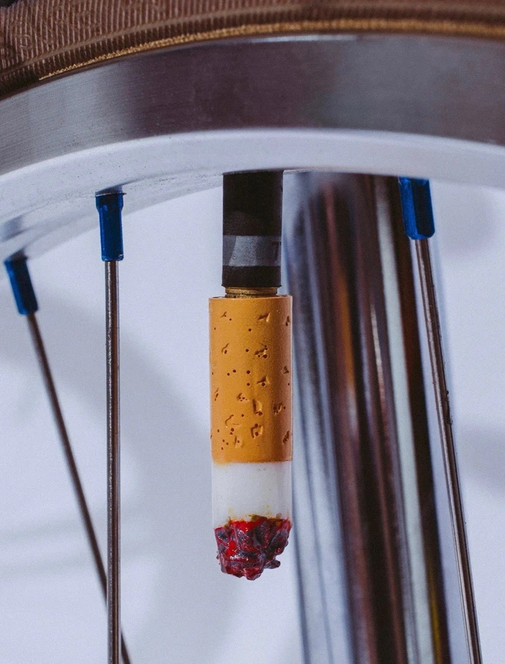 CULT BMX FCKING AWESOME 26" BICYCLE CHROME POLISHED/BLUE/BLACK - Image 4 of 4