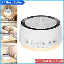 Sound Machine White Noise with 30 Soothing Sounds 12 Colors Night Light 32