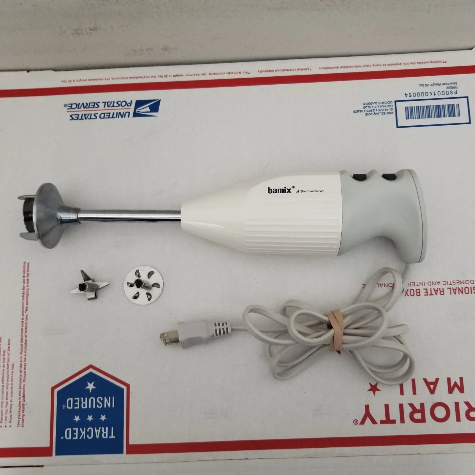 Bamix of Switzerland M133 Hand Held 2 Speed Immresion Blender Wand Mixer Tested
Opens in a new windo