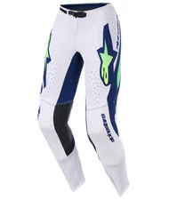 2026 Alpinestars Supertech Vista Pants - Light Gray/Yellow/Blue - Men's Size 36