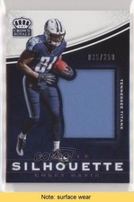 2017 Preferred Jumbo Rookie Silhouette Jerseys Pink 35/250 Corey Davis READ 7l6